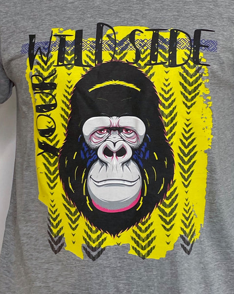Estampado Your Wild Side Camiseta algodón Diseño MYDNADesign Barcelona